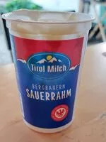 Mängden socker i Bergbauern Sauerrahm