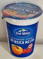 Mängden socker i Bergbauern-Joghurt Pfirsich Melba