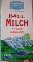 Mängden socker i H-Voll Milch 3.5% ultrahocherhitzt