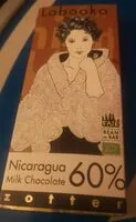 Mängden socker i Nicaragua milk chocolate 60%