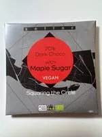 Mängden socker i 70% Dark Choco with Maple Sugar