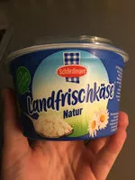 Mängden socker i Landfrischkäse natur