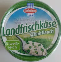 Mängden socker i Landfrischkäse Schnittlauch