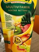 Mängden socker i Multivitamine Mixed Fruits Nectar