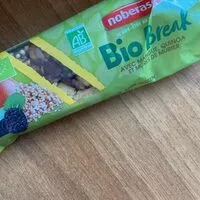 Mängden socker i Bio Break avec mangue, quinoa et mûres de mûrier