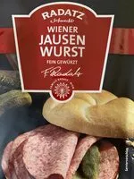 Mängden socker i RADATZ Wiener