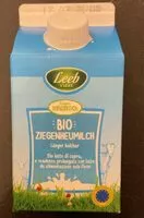 Mängden socker i Bio latte di capra