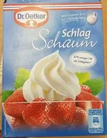 Mängden socker i Schlag Schaum