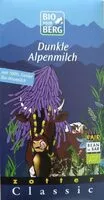 Mängden socker i Dunkle Alpenmilch