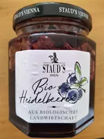 Mängden socker i Staud's Bio Heidelbeere