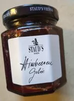 Mängden socker i Staud's Himbeeren Gelee