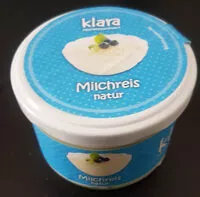 Mängden socker i Milchreis Natur