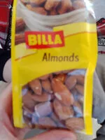 Mängden socker i Almonds бадемови ядки