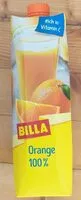 Mängden socker i Billa Orange 100%