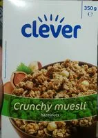 Mängden socker i Crunchy muesli hazelnut
