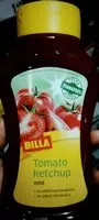 Mängden socker i Billa tomato ketchup mild