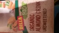 Mängden socker i Almond milk billa