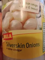 Mängden socker i Silverskib Onions in wine vinegar