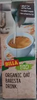 Mängden socker i Organic oat barista drink