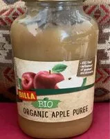 Mängden socker i Organic apple puree