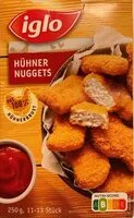 Mängden socker i Hühner Nuggets