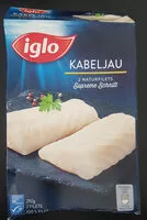 Mängden socker i Fisch Kabeljau natur