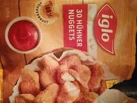 Mängden socker i Hühnernuggets