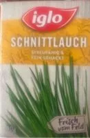 Mängden socker i Schnittlauch