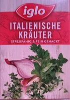 Mängden socker i Italienische Kräuter