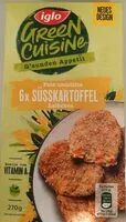 Mängden socker i Green cuisine Süsskartoffel Laibchen