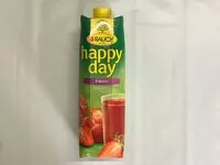 Mängden socker i Jus Happy Day Erdbeere Rauch1l