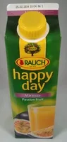 Mängden socker i Saft - happy day Maracujasaft