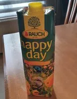 Mängden socker i Rauch- Happy Day- 100% Orange, Fairtrade- 1l
