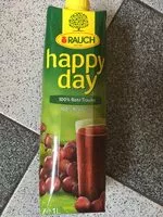 Mängden socker i Rauch Happy Day, Rote Traube