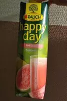 Mängden socker i Saft - happy day - Pink Guave