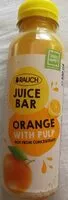 Mängden socker i Rauch Orange with pulp