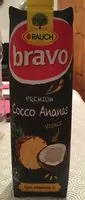 Mängden socker i Bravo cocco ananas