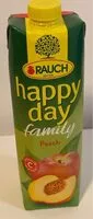 Mängden socker i Happy day family Peach