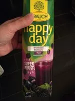 Mängden socker i Happy Day Brombeere