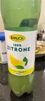 Mängden socker i Zitrone 100 prozentig