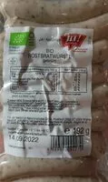 Mängden socker i Bio Rostbratwurst