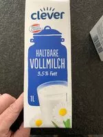 Mängden socker i Haltbare Vollmilch