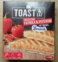 Mängden socker i Toast & Eat Paprika & Peperoni