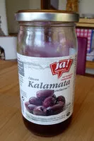 Mängden socker i Oliven Kalamata entkernt