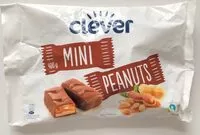 Mängden socker i Clever Mini Peanuts