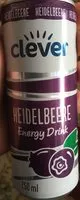 Mängden socker i Energy Drink Heidelbeere