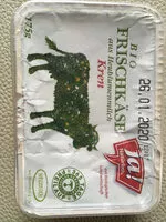 Mängden socker i Bio Frischkäse aus Bio Heublumenmilch Kren