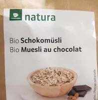 Mängden socker i Muesli chocolat Bio