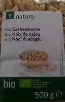 Mängden socker i Noix de cajou