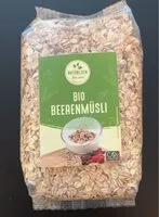 Mängden socker i Beerenmüsli